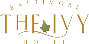 Gold logo of The Ivy Baltimore